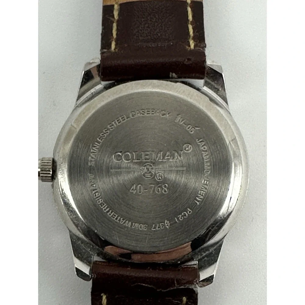 Coleman 40-768 New Battery Ladies Watch 27MM 6.5